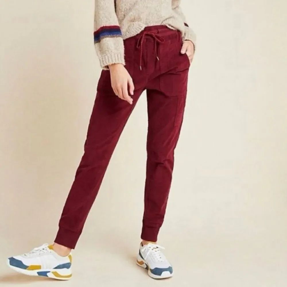 Anthropologie Leigh Corduroy Joggers XL